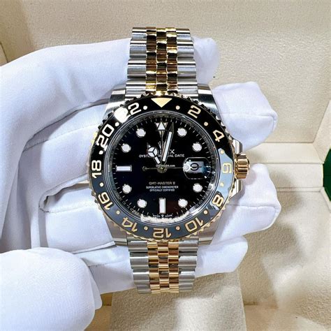 rolex gmt master 2 two tone 2023|Rolex GMT Master ii 16713.